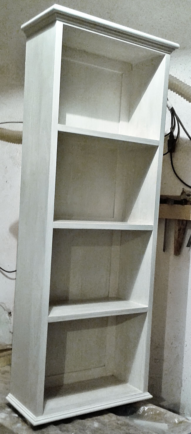 Libreria a muro fai da te